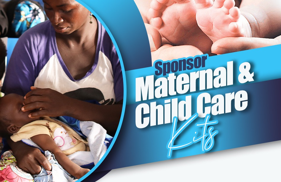 Sponsor maternal and child care kits